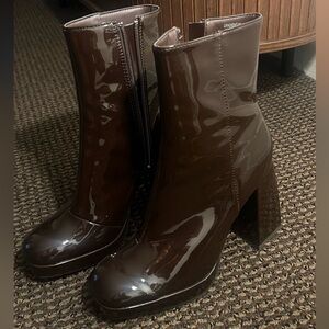 Brown Women's Ankle Boots size 8